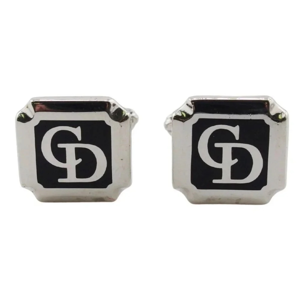 Dior cuffs Silverx black Women Authentic secondhand